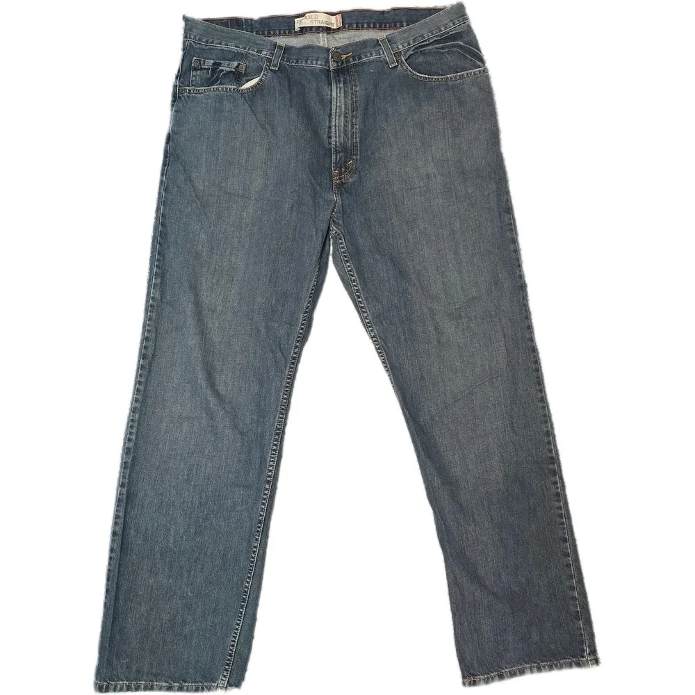 Levi's 559 Relaxed Straight Jeans Mens 40x32 Blue Good Denim 100% Cotton